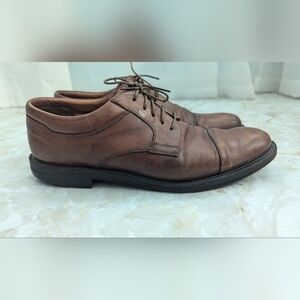 Johnston & Murphy Leather Loafers Dress Shoes Made In Italy Size11M